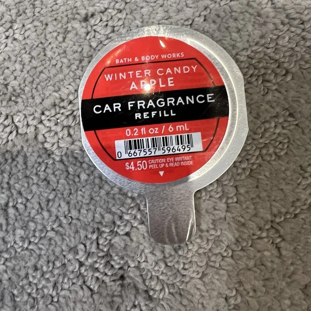 Bath & Body Works Winter Candy Apple Christmas‎ Red Truck Tree Car Clip Fresh